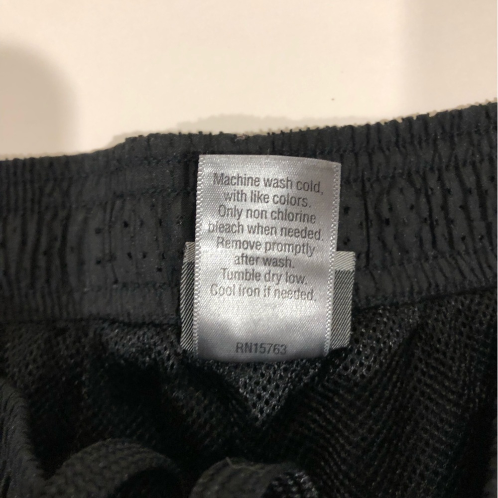 Champion Men’s Large Lightweight Track Windbreaker Pants Black / Grey - Picture 9 of 11